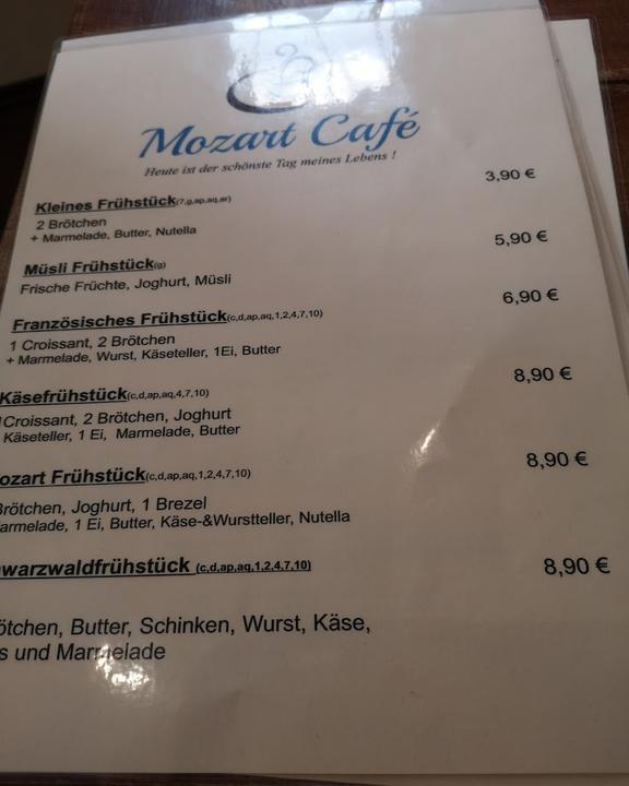 Mozart Cafe